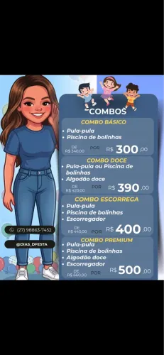Aluguel de brinquedos