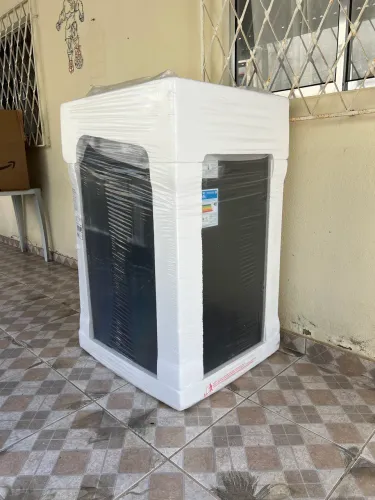 Maquina de lavar roupas Panasonic 19 kg - preta - 127v