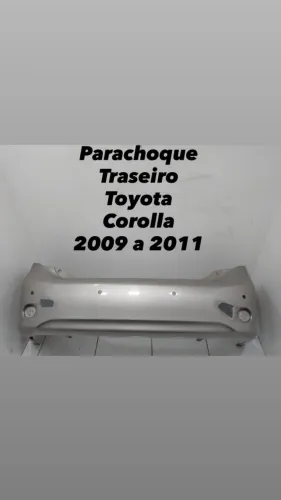 Parachoque Traseiro Toyota Corolla 2009 2010 2011