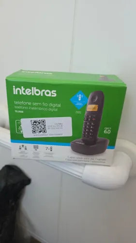 Telefone sem fio. Novo