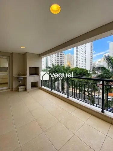 Apartamento de 163m² com 3 quartos, 3 suítes para alugar no bairro Cambuí, Campinas/SP