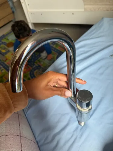 Torneira Automática de Pia para Banheiro com Bica Alta Cromada Decamatic Eco Deca