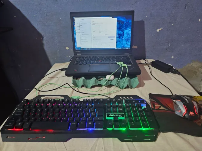 Notebook Lenovo Intel core i5 + periféricos!