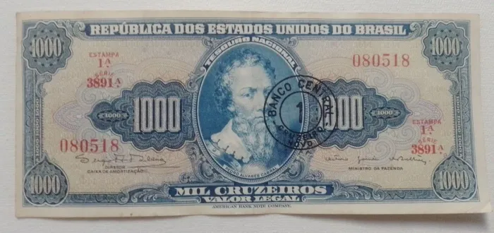 CÉDULAS ANTIGAS BRASILEIRAS