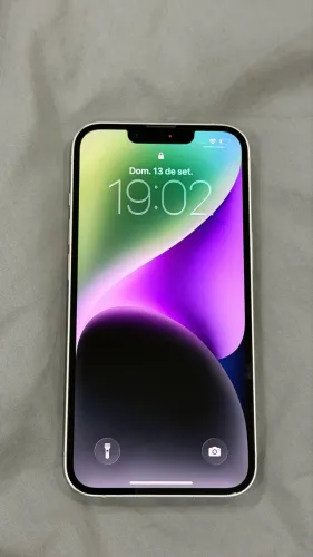 iPhone 14 256GB Branco - Excelente Estado