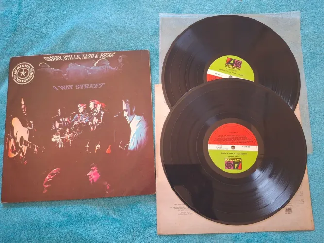 LP Crosby Stills Nash Young Four Way Street Gatefold
