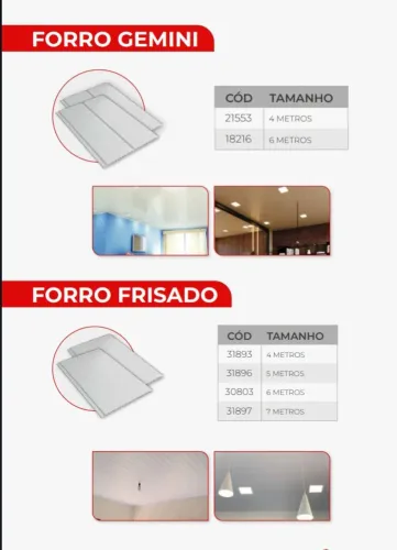 Forro PVC com preço direto da distribuidora