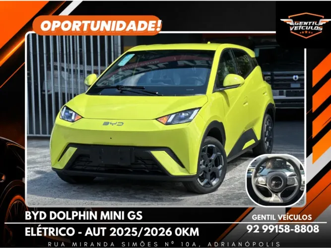 BYD Dolphin Mini (Elétrico) 2026