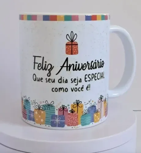 Canecas com Temas ANIVERSÁRIOS!!
