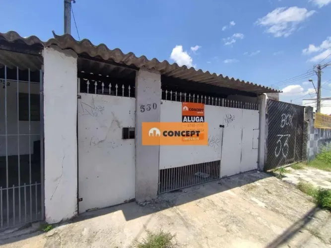 Casa com 2 dormitórios para alugar, 100 m² por R$ 1.362,00/mês - Vila Urupês - Suzano/SP