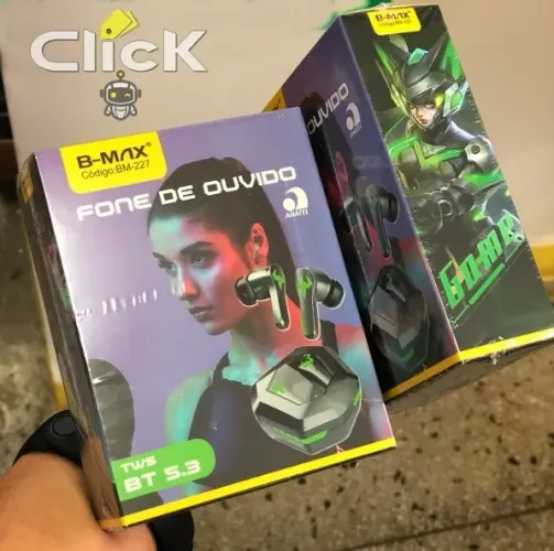 Fone Gamer Bluetooth B max BM-227