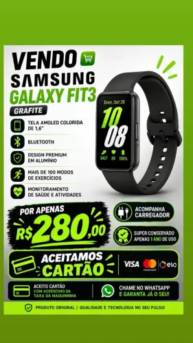 Relogio Samsung Fit 3