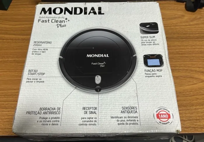 Aspirador Robô Mondial Fast CLean Plus UP!