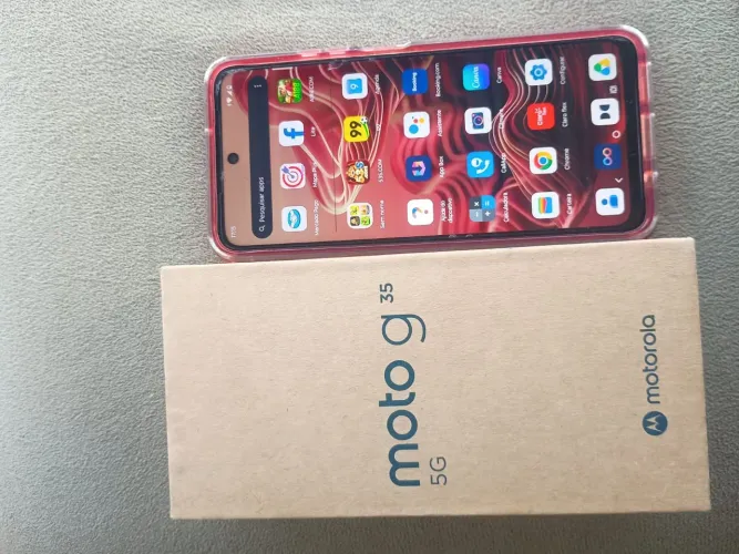 Celular moto g35 de 256 GB valor 650 reais