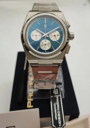 Relógio Pagani Designn 1761, Cristal de safíra, Maquinario japones, Aço 316, novo