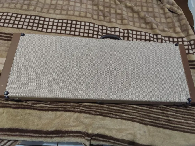 Case Tweed Areia Guitarra Stratocaster Strato Hellocases