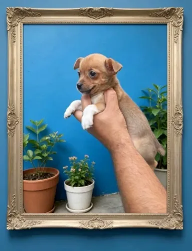 Pinscher filhote incrível
