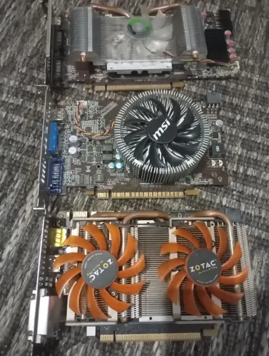Lote 3x Geforce GTX