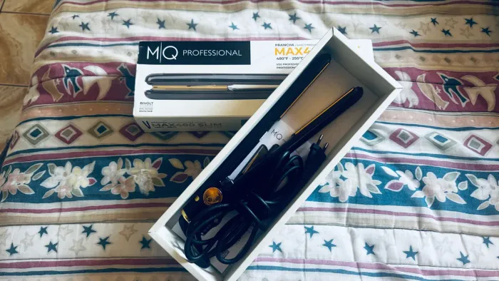 Prancha MQ Professional Max480 Slim Titanium - Bivolt | Semi Nova