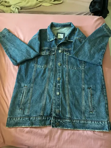 Jaqueta feminina alongada oversized