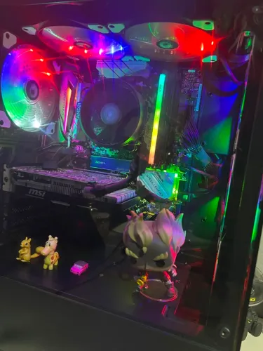 Conputador gamer ryzen 5, 16gb de ram, placa de vídeo e muito mais