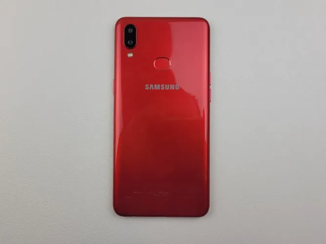 Galaxy a10s vermelho