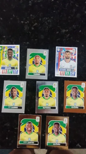 Cartas FIFA 2026 douradas (e outras).