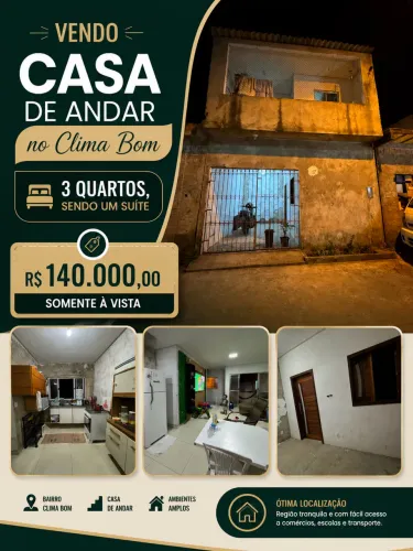 Vendo Casa no Clima Bom 2