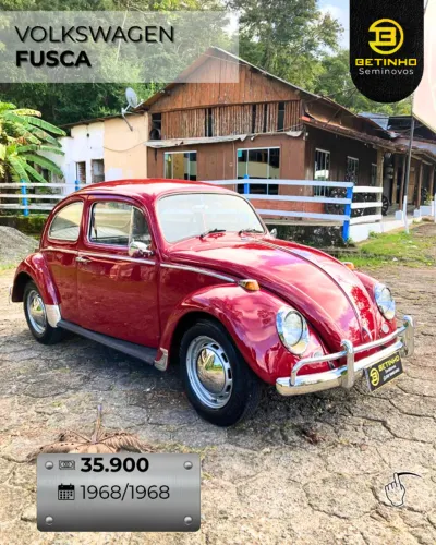 Volkswagen Fusca 1300 1968