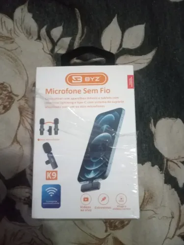 Microfone sem fio, para iPhone 