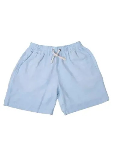 Short mauricinho azul bebê - tamanho M