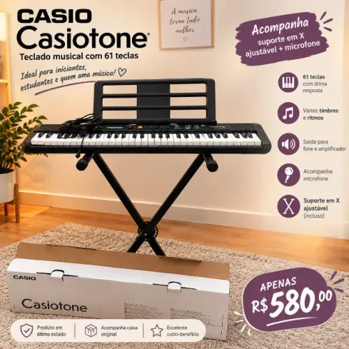 TECLADO COMPLETO CASIOTONE