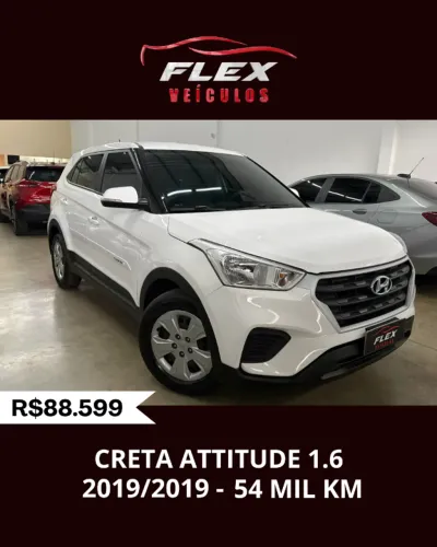 Hyundai Creta Attitude 1.6 16V Flex Aut. 2019