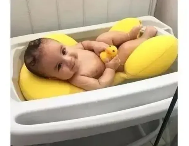 Almofada Suporte de Banho para bebê Buba