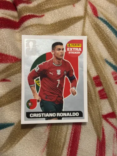 Figurinha Cristiano Ronaldo Prata 