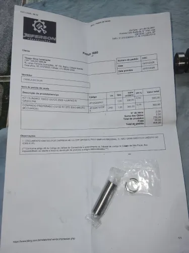 Pistão preparado 4mm para cg 125/150 a partir do ano 2009