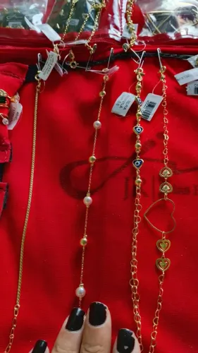 Pulseiras femininas/ Jr joias folheadas 18k