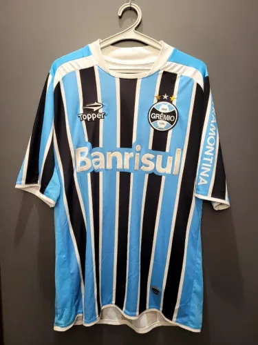 Camisa Grêmio Tricolor 2012 Topper Banrisul Número 5 Original