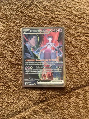 Mewtwo ex da Equipe Rocket 231/182 NM 