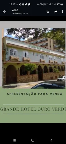 Excelente oportunidade comercial em São Lourenço (Tradicional Hotel no Centro da Cidade)
