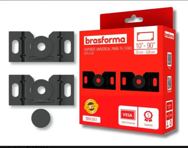 Instalação de suporte para TV