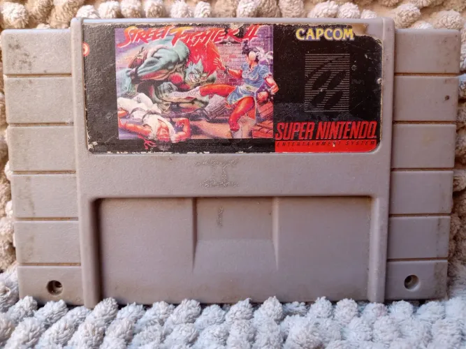 Cartucho Street Fighter New Challenger Super Nintendo