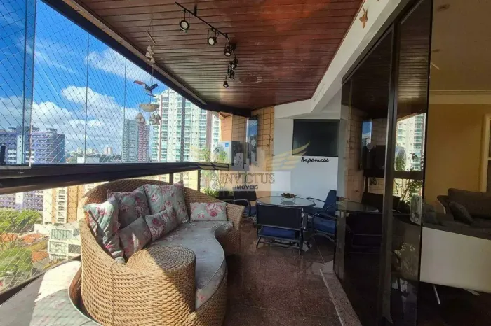Apartamento Mobiliado com 4 Quartos para Comprar, 270m² - Jardim, Santo André/SP.