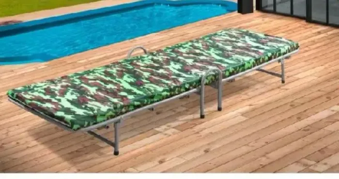 Cama Dobrável De Camping Colchão