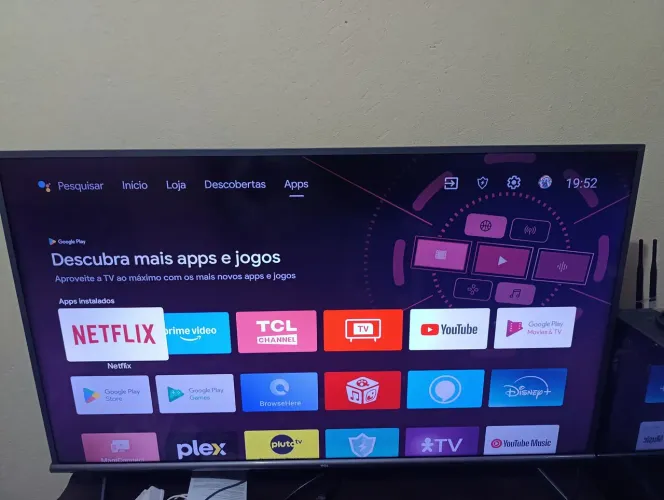 Smartv 50 polegadas 4k HDR tcl