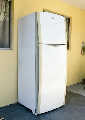 Geladeira GE Duplex Branca - Funcionando Perfeitamente