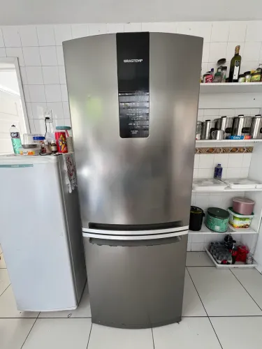Geladeira Brastemp Frost Free Inverse Inox - Funcionando Perfeitamente - Aceito Cartão