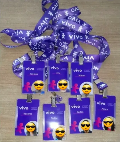Crachá personalizado