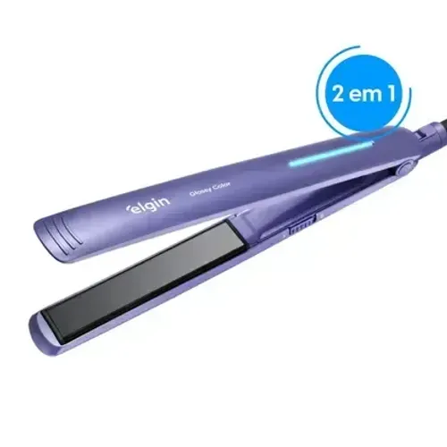 Prancha Alisadora Elgin Glossy Color Bivolt 