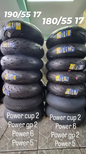 Pneus michelin de alta performance 190 e 180 tudo novo 